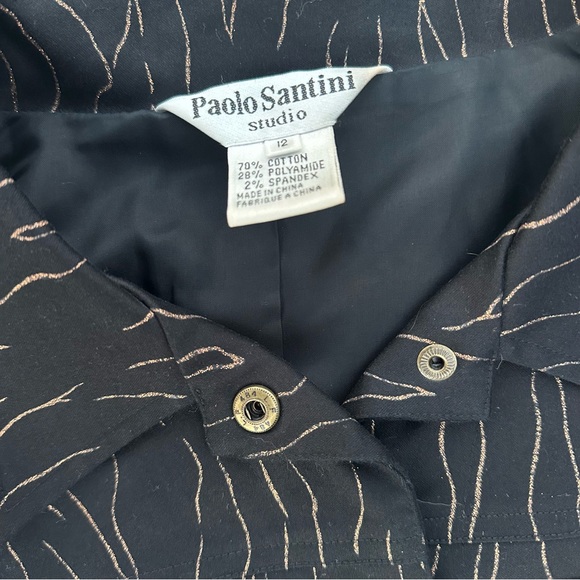 Paolo Santini Studio Jacket Size 12 - Picture 3 of 6